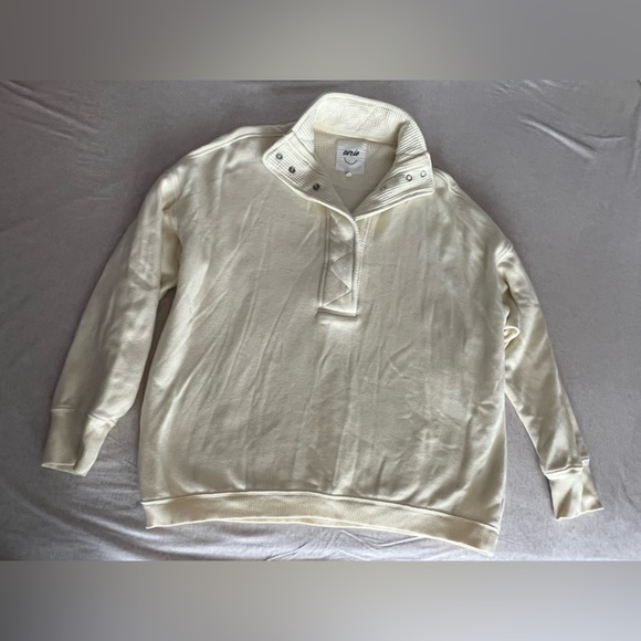 aerie Tops - Aerie Quarter Snap Pullover